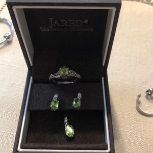 Sterling silver peridot 925